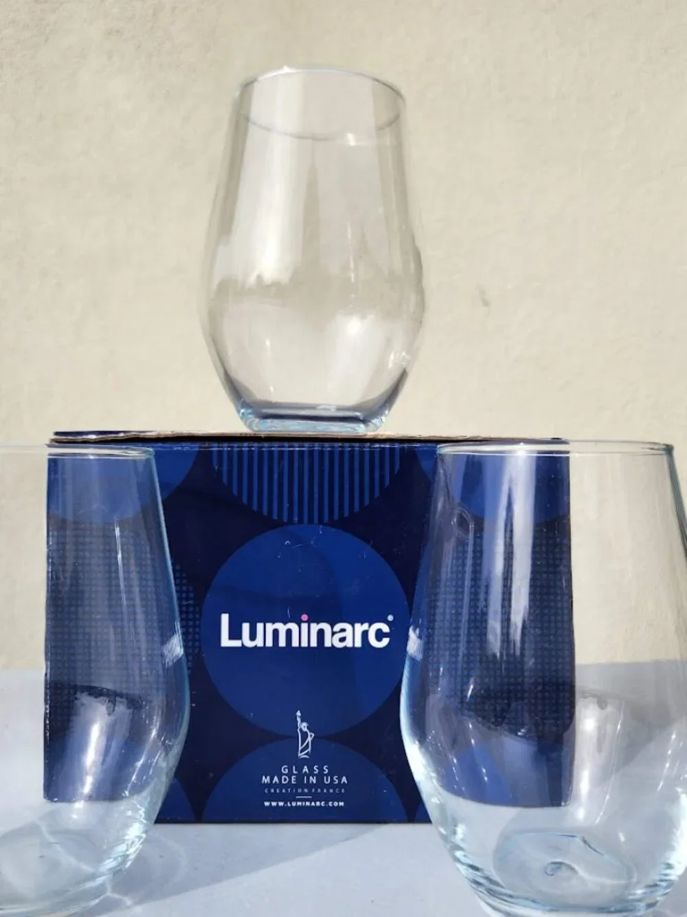 Luminarc new glasses